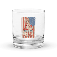 Image 1 of American Dream Rocks Glass
