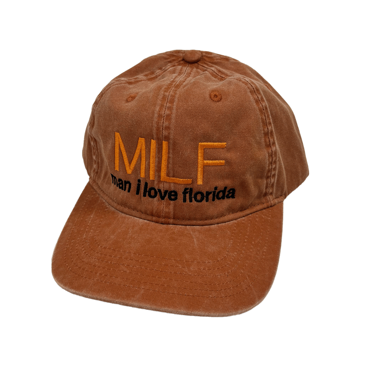 MILF hat (orange)