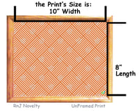 Image 3 of RnJ_Basket_Orange UnFramed Print