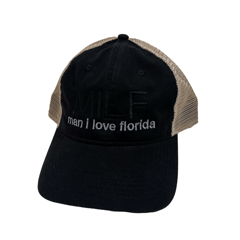 MILF hat (silver)
