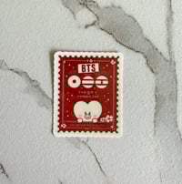 Image 4 of BTS 'Stamp Collector' Sticker