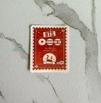 Image 5 of BTS 'Stamp Collector' Sticker