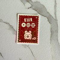 Image 7 of BTS 'Stamp Collector' Sticker