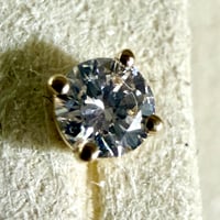 Image 4 of The Clara - Lab Diamond Stud Earrings - 0.25 CTW 10k Yellow Gold
