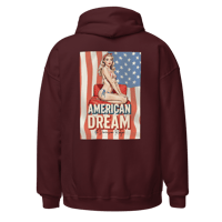 Image 2 of American Dream Hoodie Logo White