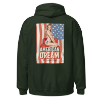 Image 3 of American Dream Hoodie Logo White