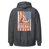 Image 5 of American Dream Hoodie Logo White