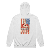Image 2 of American Dream Zip Logo Black