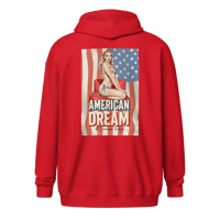 Image 3 of American Dream Zip Logo Black