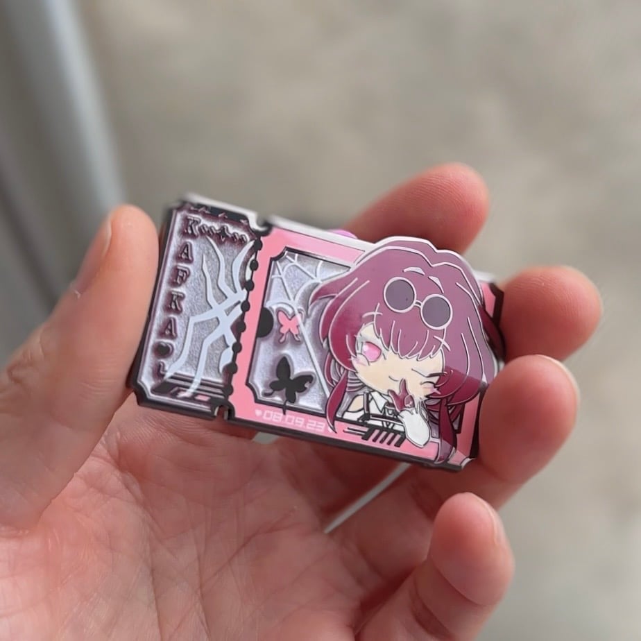Image of Kafka Honkai Star Rail Enamel Pin