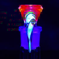 Image 3 of UV > GREASY POOFS & ILLUMINATI SPIRAL 18MM SLIDE