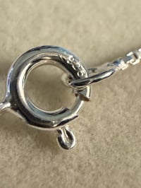 Image 2 of The Eloise - Sterling Silver Box Chain - 1mm - 16”