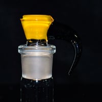 Image 1 of YELLOW OPAL & GALAXY 18MM SLIDE