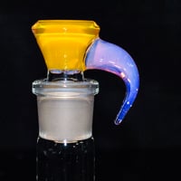 Image 1 of YELLOW OPAL & ROSE QUARTZ 18MM SLIDE