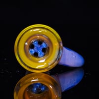 Image 3 of YELLOW OPAL & ROSE QUARTZ 18MM SLIDE