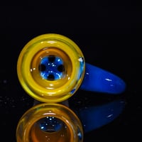 Image 3 of YELLOW OPAL & BLUEBERRY OPAL 18MM SLIDE