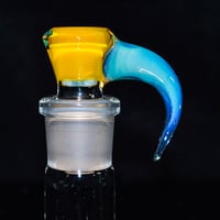 Image 1 of YELLOW OPAL & MARINA 18MM SLIDE