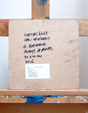 Image of Voetbalkous Aan Veldkant