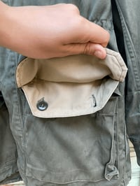 Image 4 of Vintage M-64 French Army Field Jacket 1969, 100% Cotton, Size Small/Medium. 