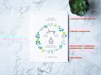 Image 2 of Custom Card Religious