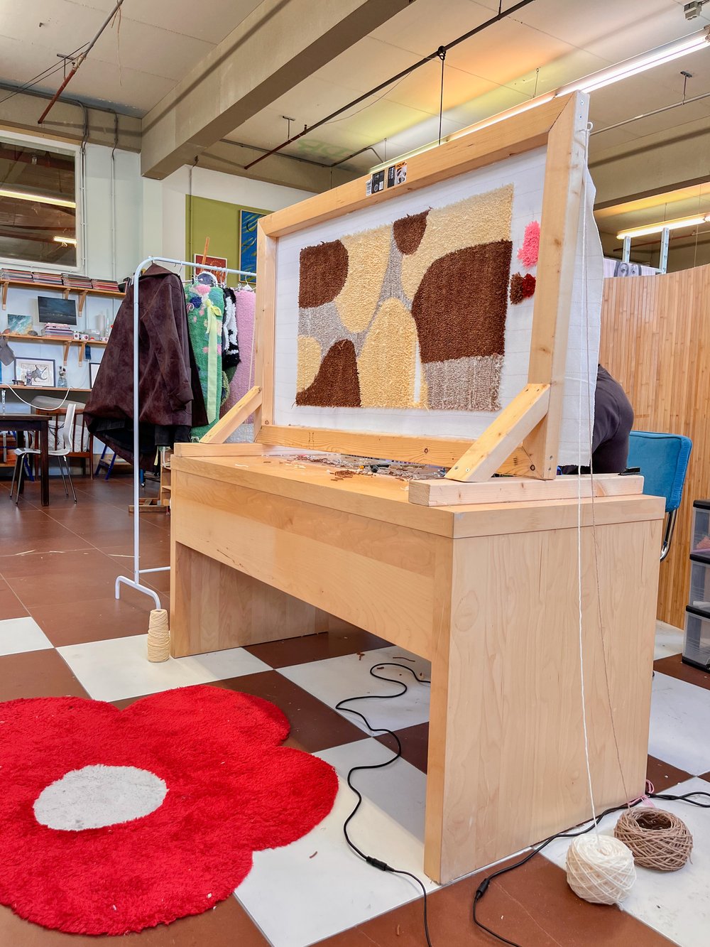 Image of Tufting for 2 date! Make a 50x90cm rug together