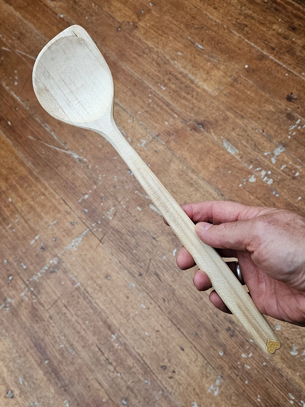 Image of Heart Cooking Soulspoon in Sycamore 