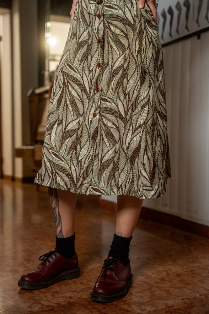 Image of Chemisier smanicato Jungle