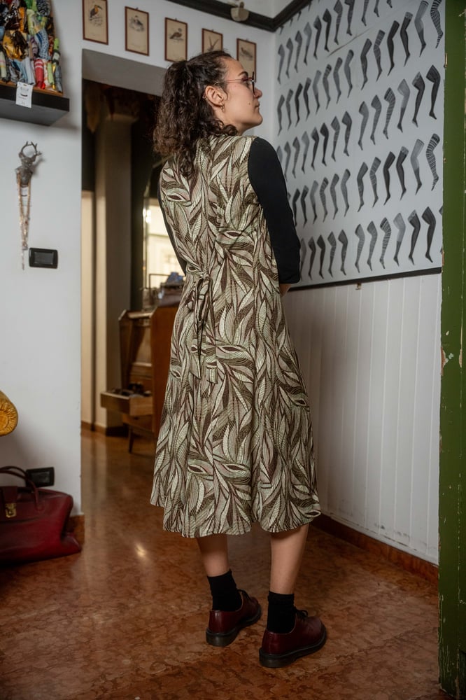 Image of Chemisier smanicato Jungle