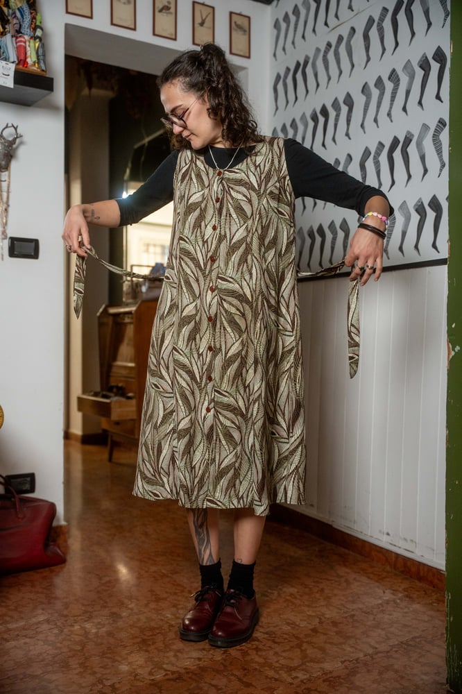 Image of Chemisier smanicato Jungle