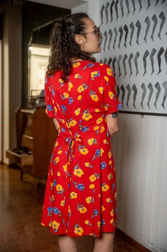 Image of Chemisier rosso Nice Day