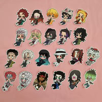 Demon Slayer / Kimetsu No Yaiba Chibi Stickers