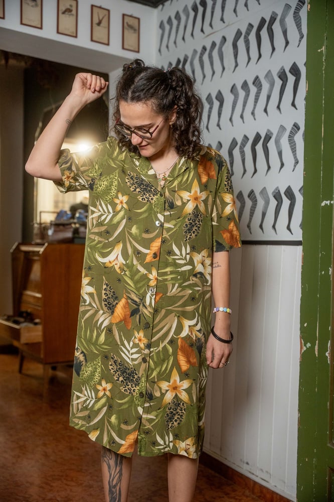 Image of  Chemisier jungle