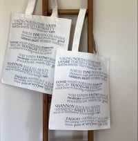 Image 1 of Shipping Forecast Tote Bag