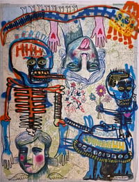 Image 1 of THE ANTIDOTE — original artwork — collaboration with Lynette Pitzolu and Marc Craig