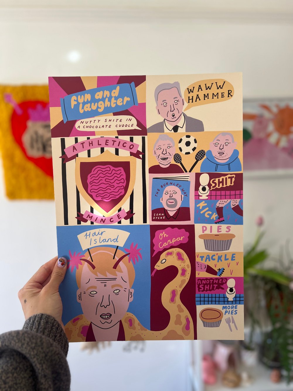 Image of Athletico Mince Print