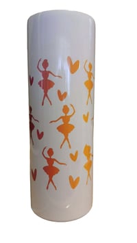 Image 1 of Multicolor Ballerina/Dancer Tumbler