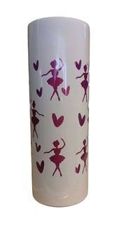 Image 3 of Multicolor Ballerina/Dancer Tumbler