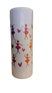 Image 4 of Multicolor Ballerina/Dancer Tumbler