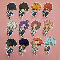 Blue Lock Chibi Stickers