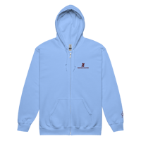 YRC SKY BLUE ZIP UP PULLOVER