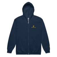 YRC NAVY BLUE ZIP UP PULLOVER 