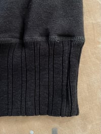 Image 8 of FULL COUNT 3471 DOUBLE-V SET IN SLEEVE SWEATSHIRT IN MOTHER COTTON