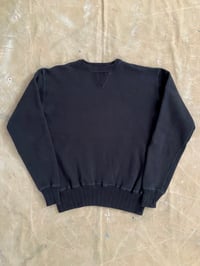 Image 2 of FULL COUNT 3471 DOUBLE-V SET IN SLEEVE SWEATSHIRT IN MOTHER COTTON