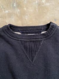 Image 5 of FULL COUNT 3471 DOUBLE-V SET IN SLEEVE SWEATSHIRT IN MOTHER COTTON
