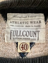 Image 10 of FULL COUNT 3471 DOUBLE-V SET IN SLEEVE SWEATSHIRT IN MOTHER COTTON