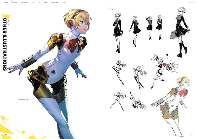 Persona 3 Reload Official Setting Art Collection