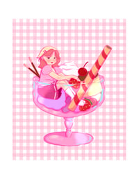Hachi Parfait Print 