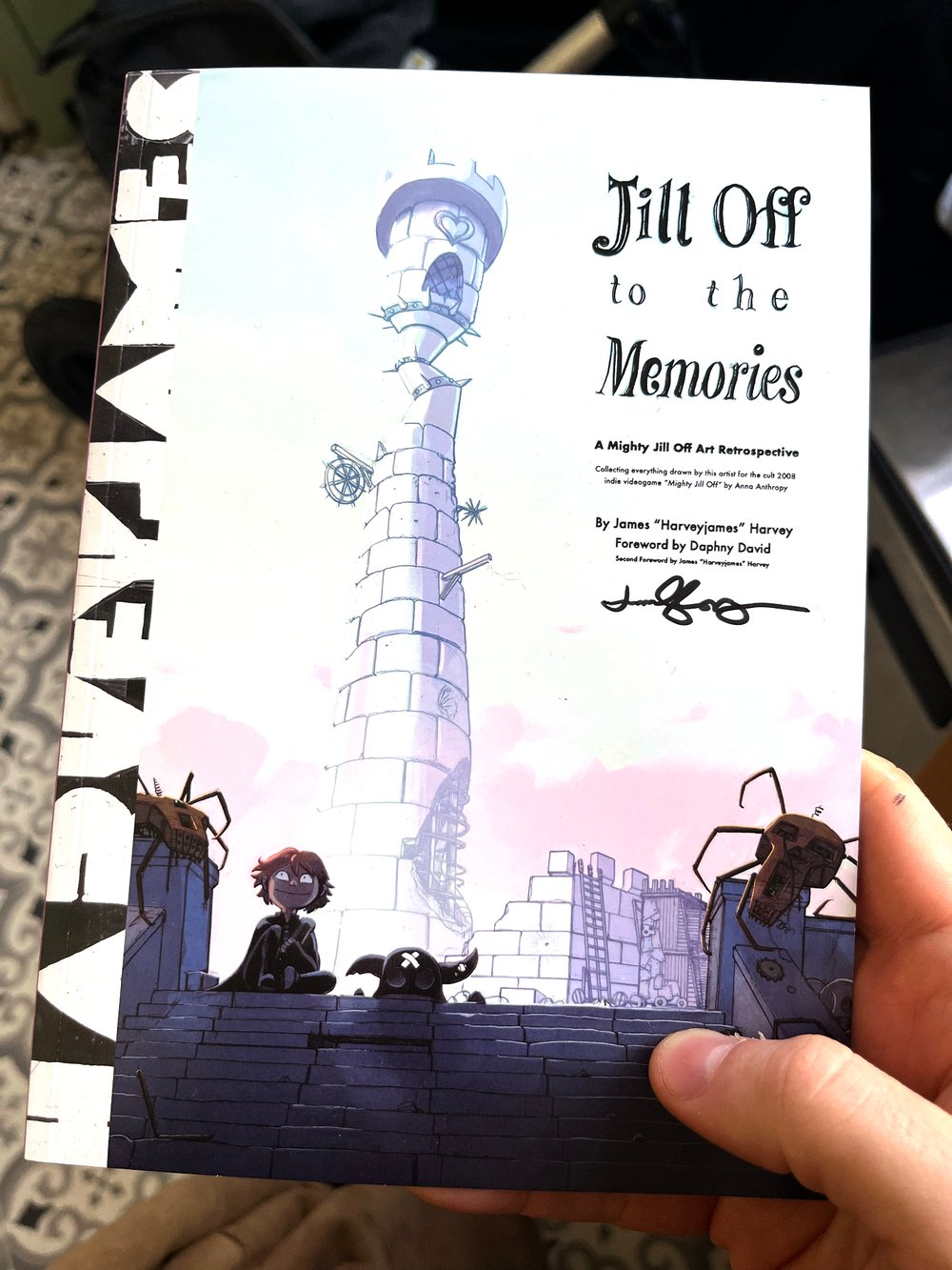  Limited edition A4 Miuna/Wolf 359 Print ( + bonus Jill book )