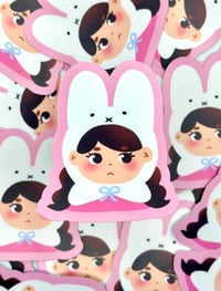 Bunny Hat Sticker 