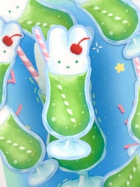 Bunny Melon Soda Sticker